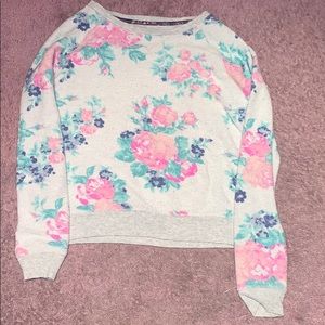 American Eagle Floral Crewneck